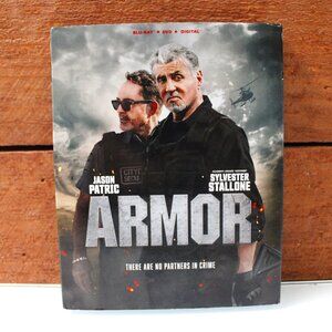 ARMOR (Blu-ray, DVD & Digital, 2025) Sylvester Stallone Movie New Sealed